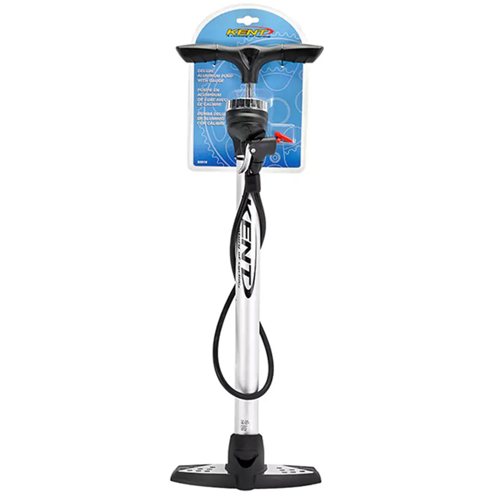 1 Aluminum Air Pump Hand Inflate Bicycle Bike Tire Basketball Soccer Ball