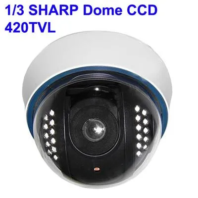 15M Ir Distance Sharp Dome Ccd Camera - 1 / 3