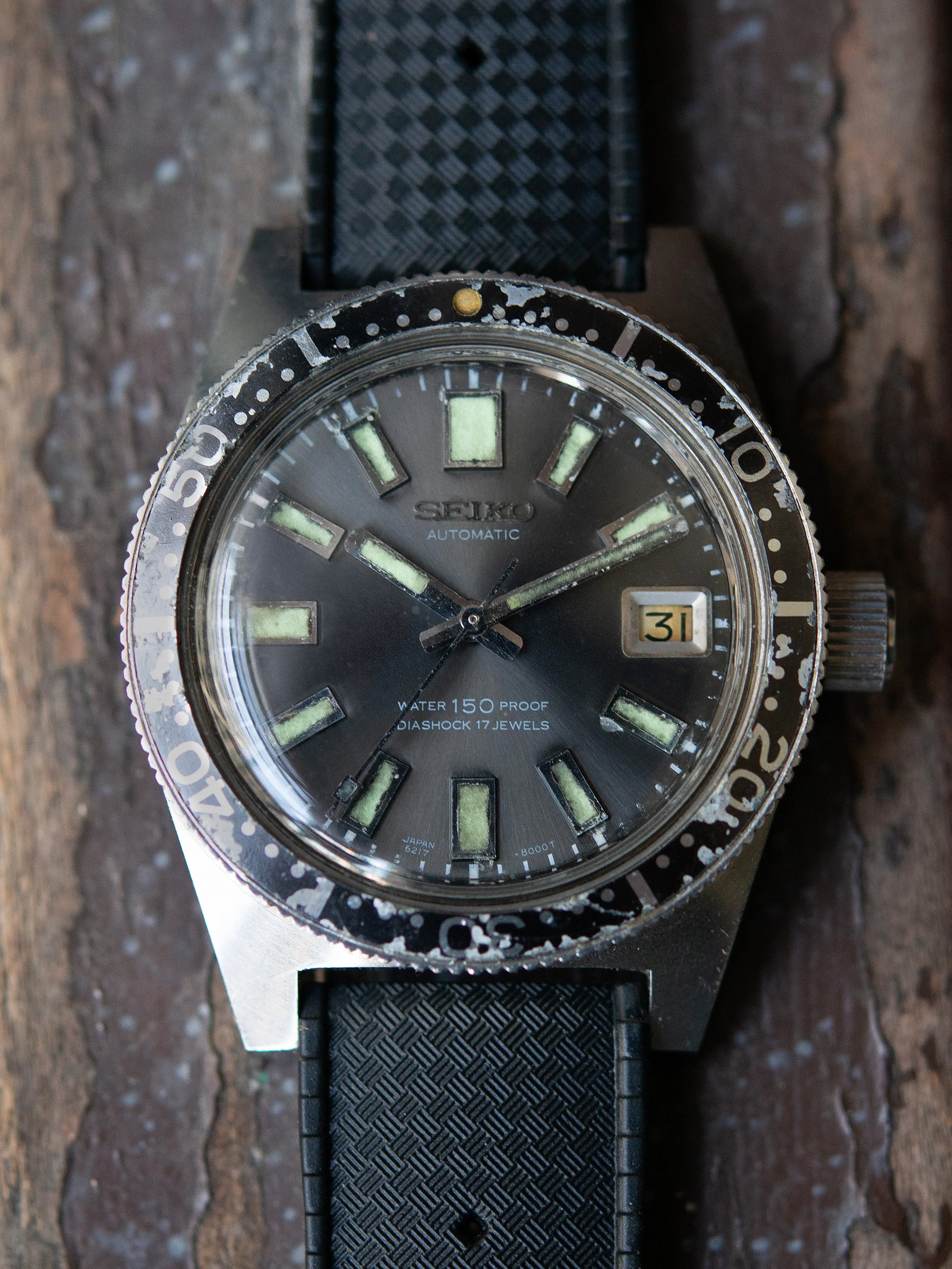 1967 Seiko Diver 62MAS (Ref. 6217-8001) "Big Crown"