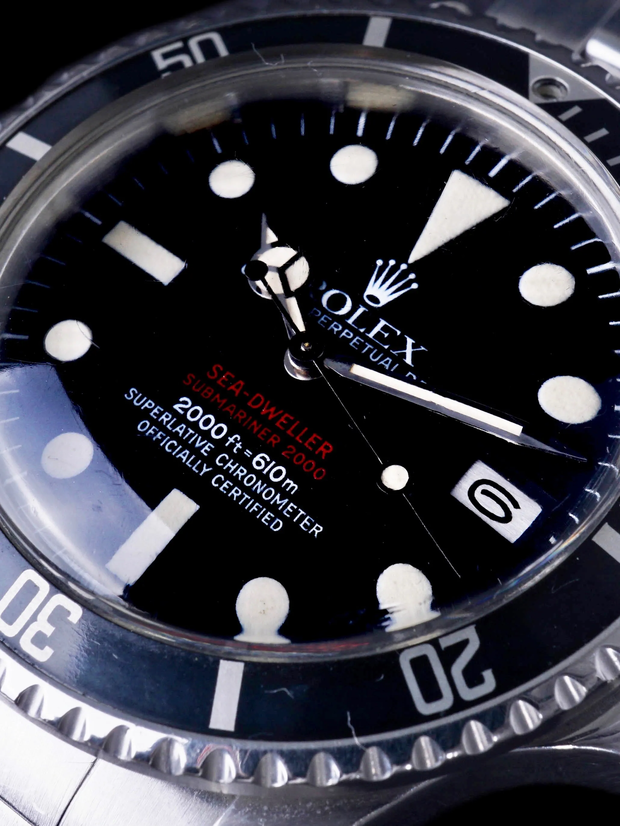 1976 Rolex Double Red Sea-Dweller (Ref. 1665) "Mk. IV" W/ Box, Papers, Sales Receipt, and Service History
