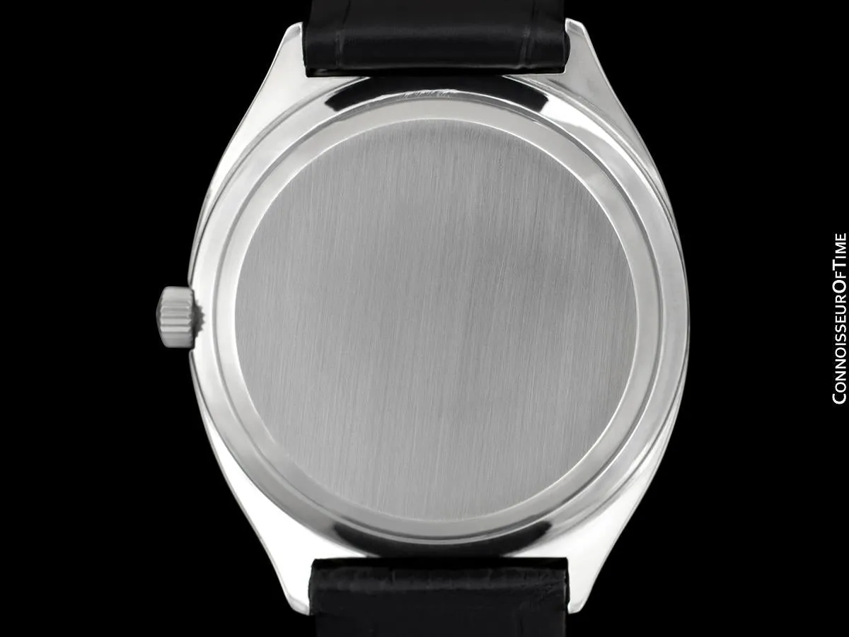 1978 Omega Seamaster Large Vintage Mens Quartz Stainless Steel Watch with Date