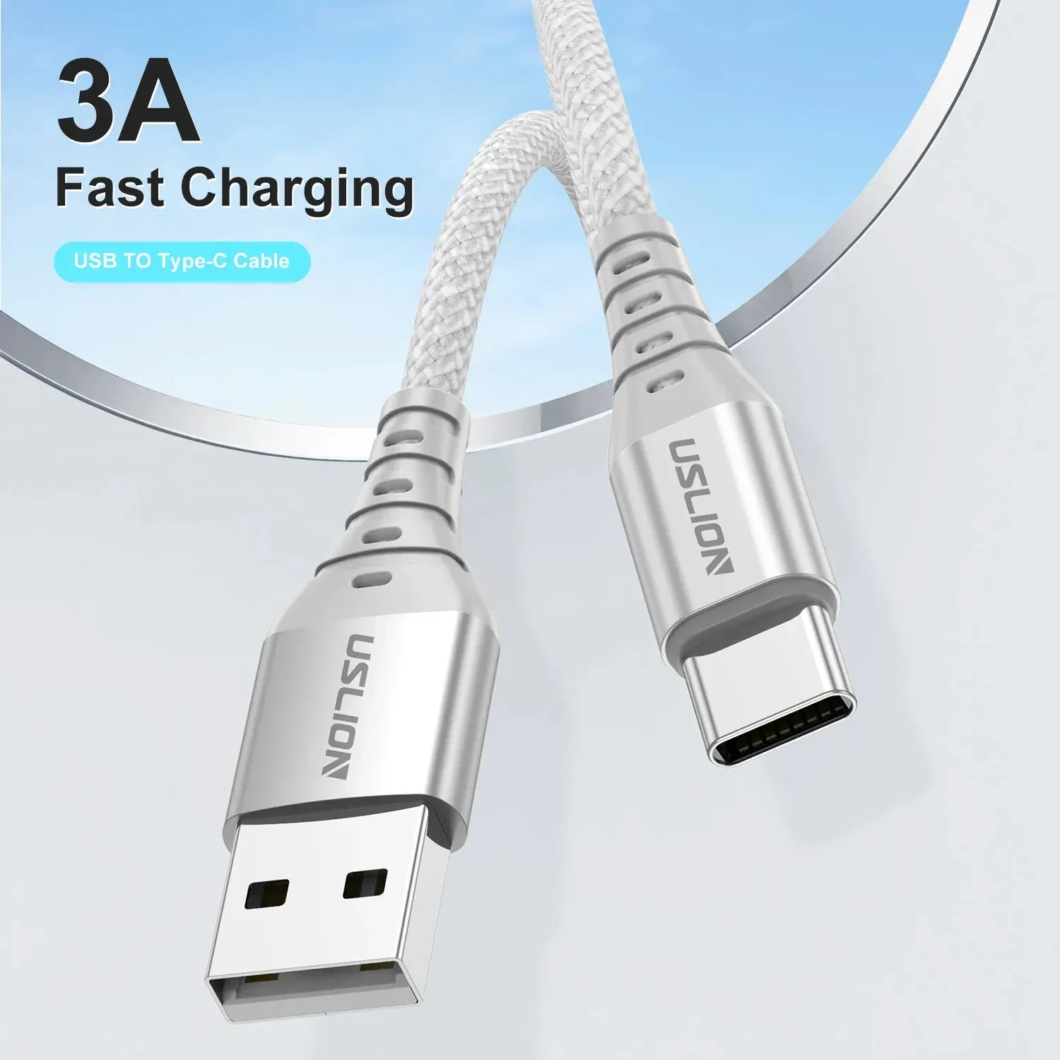 3a Usb c Cable for Iphone 15 Pro Samsung Xiaomi Poco