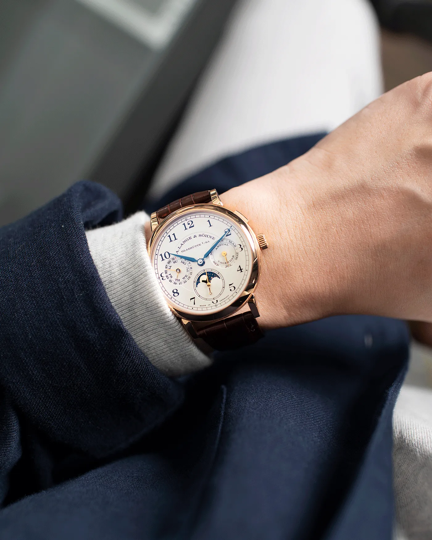 A. Lange & Sohne 1815 Annual Calendar