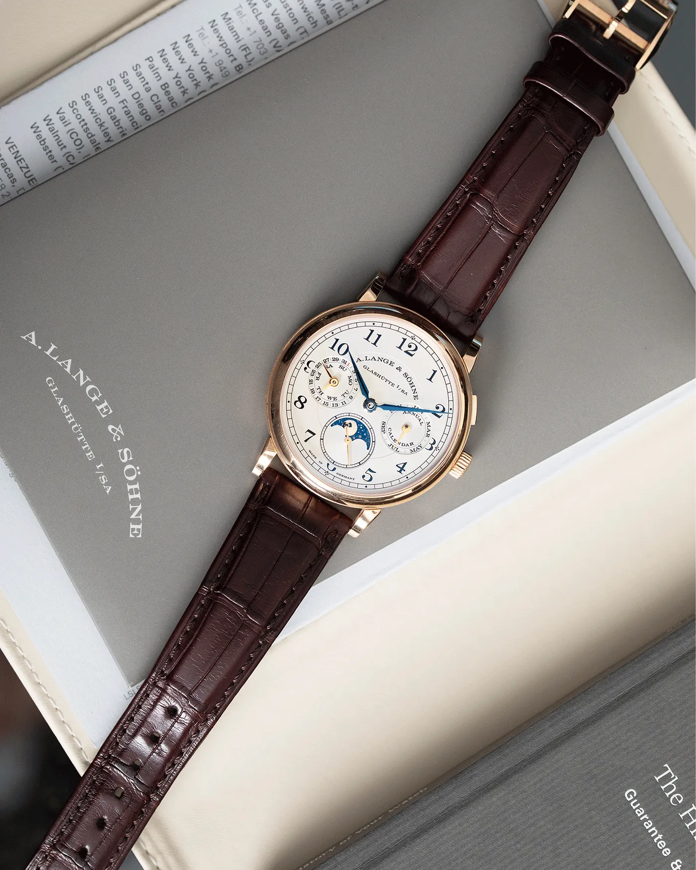 A. Lange & Sohne 1815 Annual Calendar