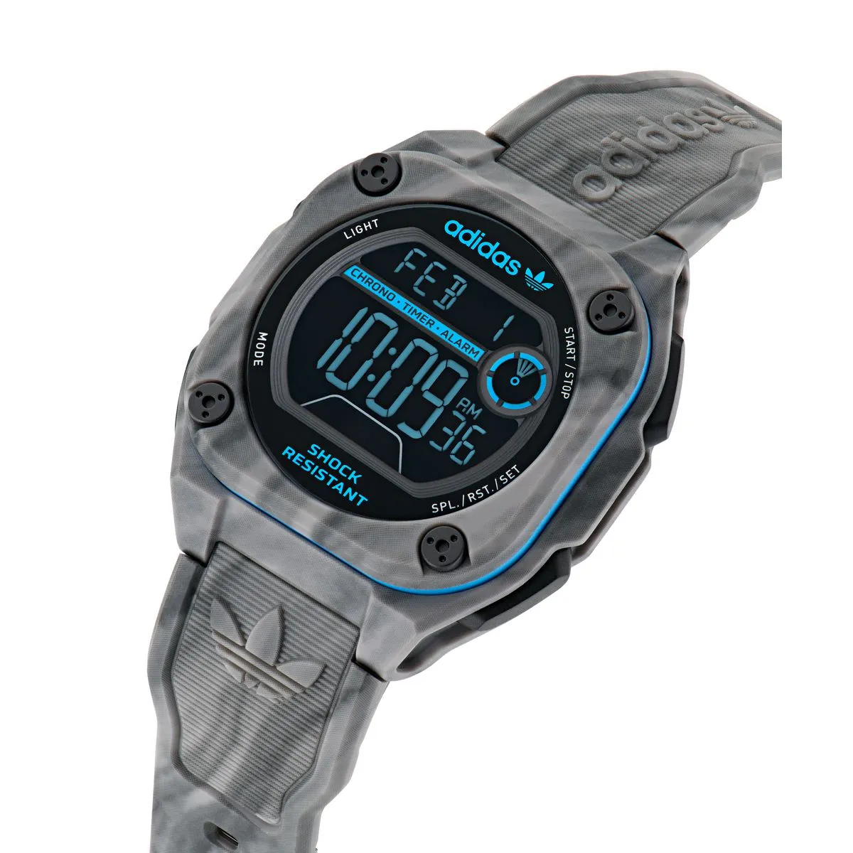 Adidas Originals Digital Neg Display Dial Unisex Digital Watch - AOST23574
