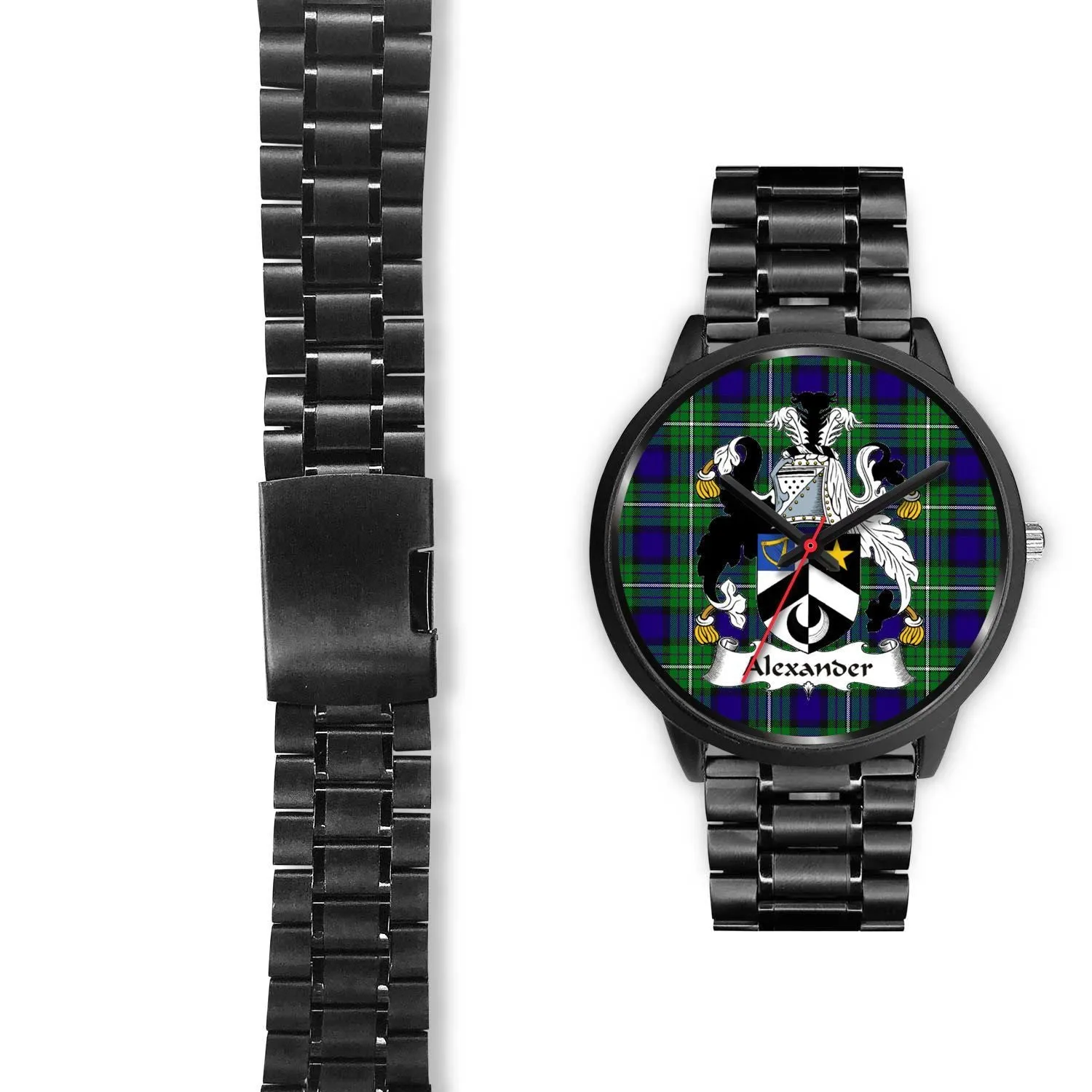 Alexander Clan Badge Tartan Black Watch