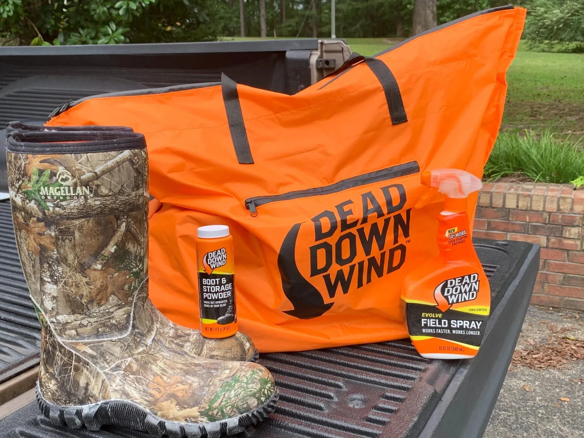  All Purpose Scent Prevent Bag - Orange, Water-Resistant, Rugged Material