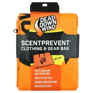  All Purpose Scent Prevent Bag - Orange, Water-Resistant, Rugged Material