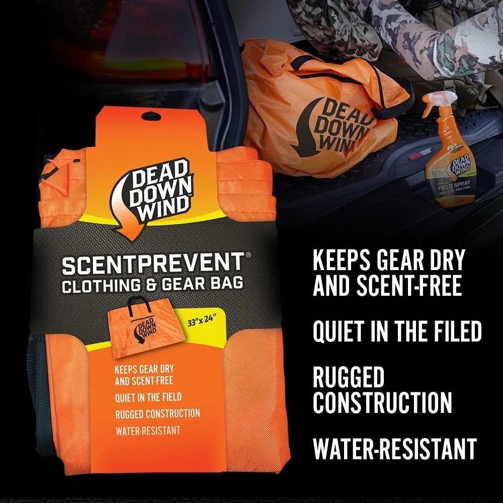  All Purpose Scent Prevent Bag - Orange, Water-Resistant, Rugged Material