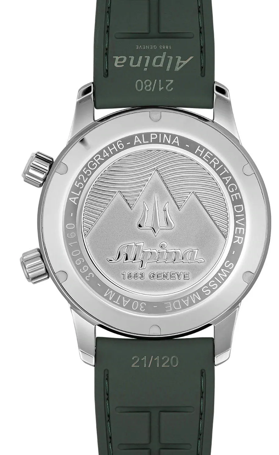 Alpina Seastrong Diver 300 Heritage Green