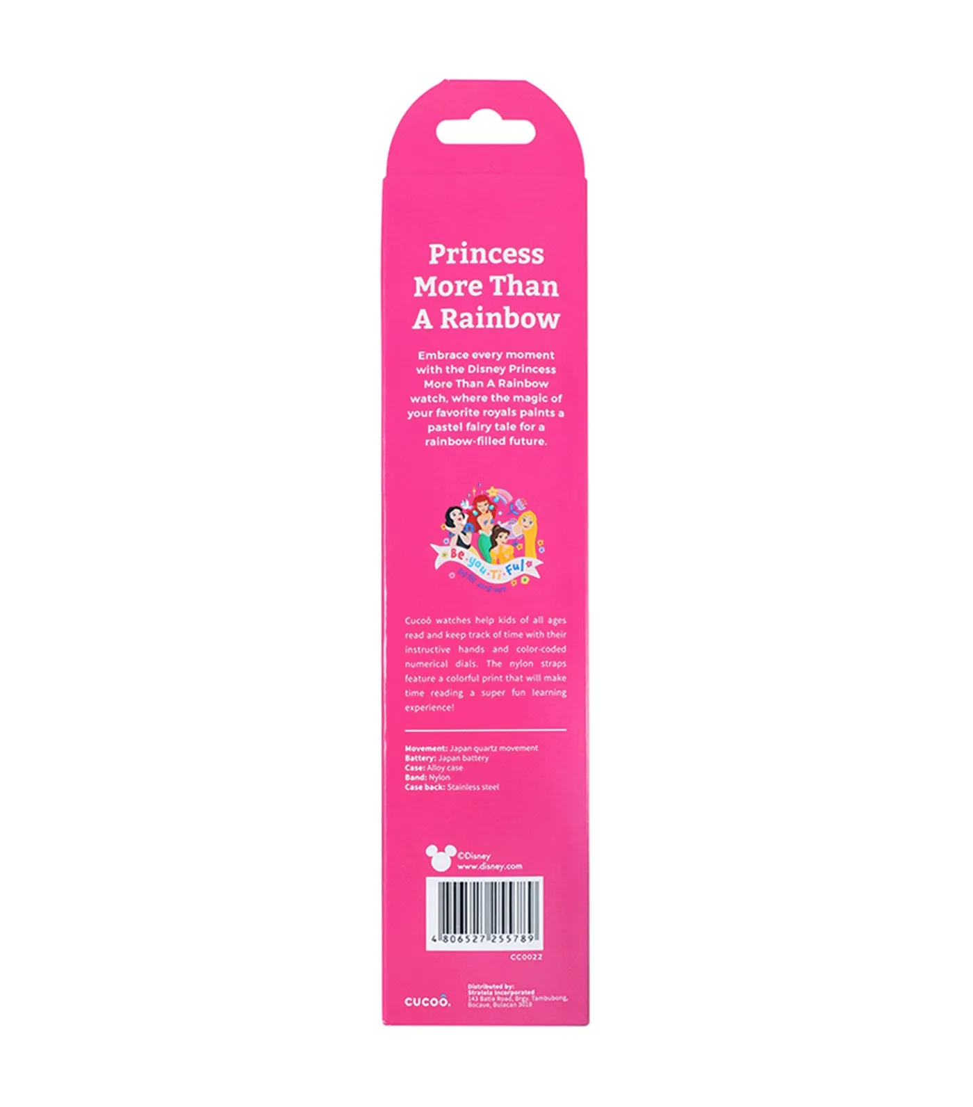 Analog Disney Princess More Than A Rainbow Watch