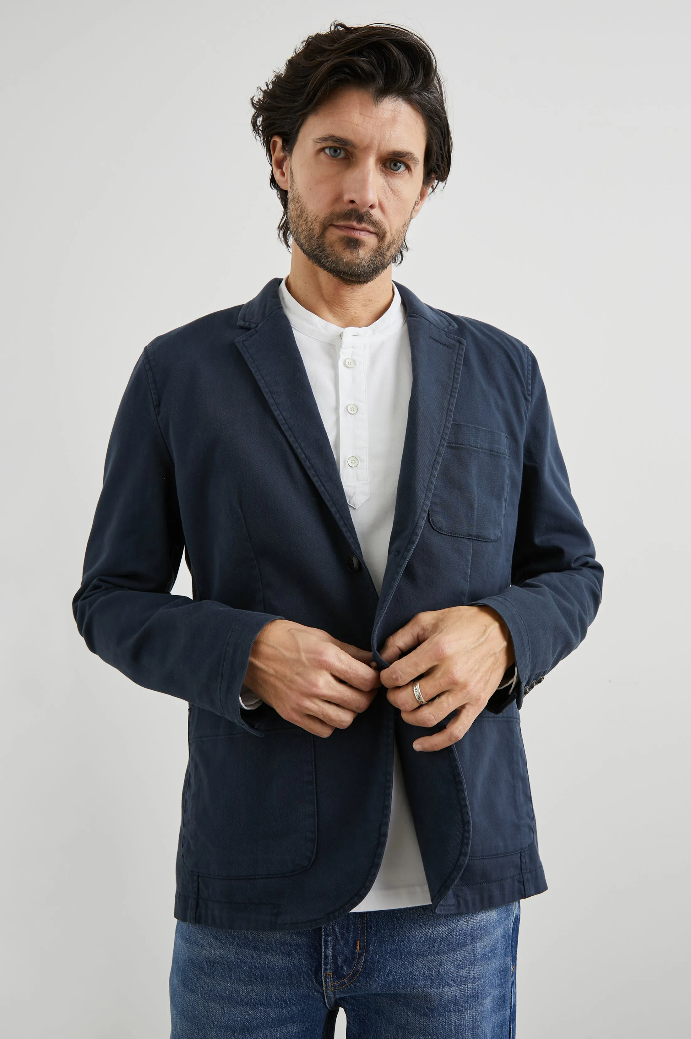 ANDRE BLAZER - RUGGED NAVY TWILL