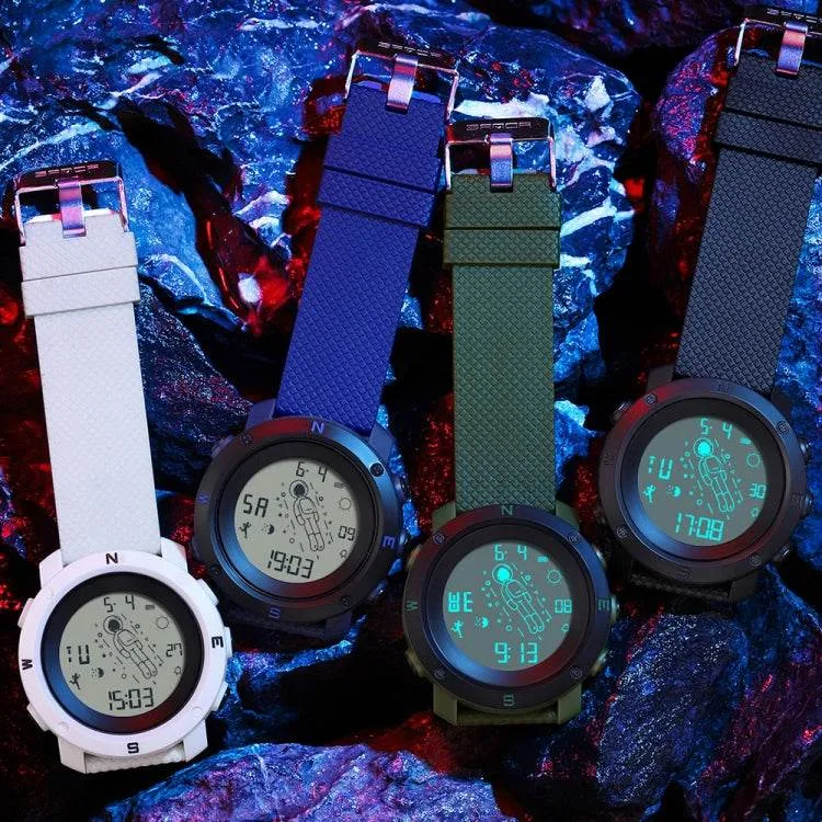 Astronaut Series Waterproof Luminous Digital Timepiece