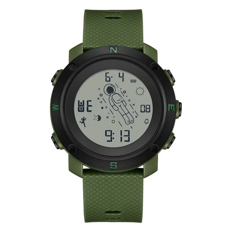Astronaut Series Waterproof Luminous Digital Timepiece