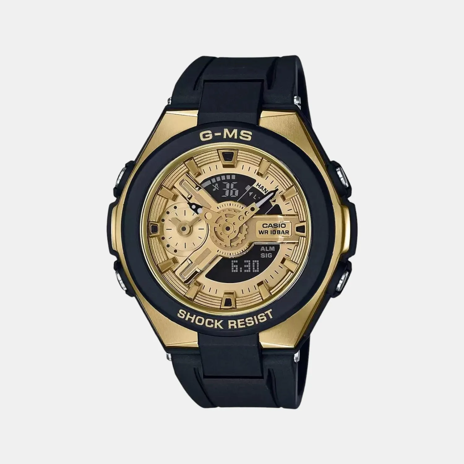 Baby-G Women's Analog-Digital Resin Watch BX109 - MSG-400G-1A2DR