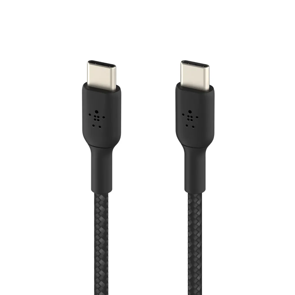BELKIN Cable C To C Braided 2.0 0.15M Black