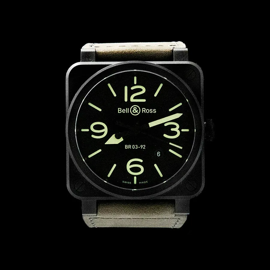 Bell and Ross - BR03-92 NightLume Ceramic