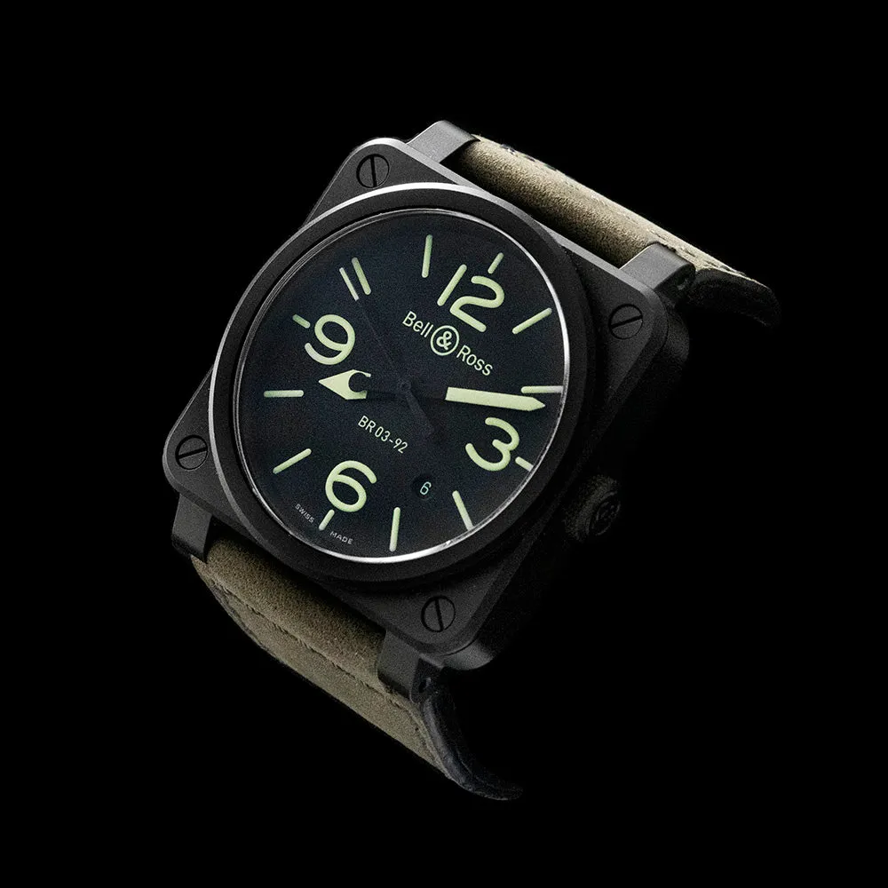 Bell and Ross - BR03-92 NightLume Ceramic