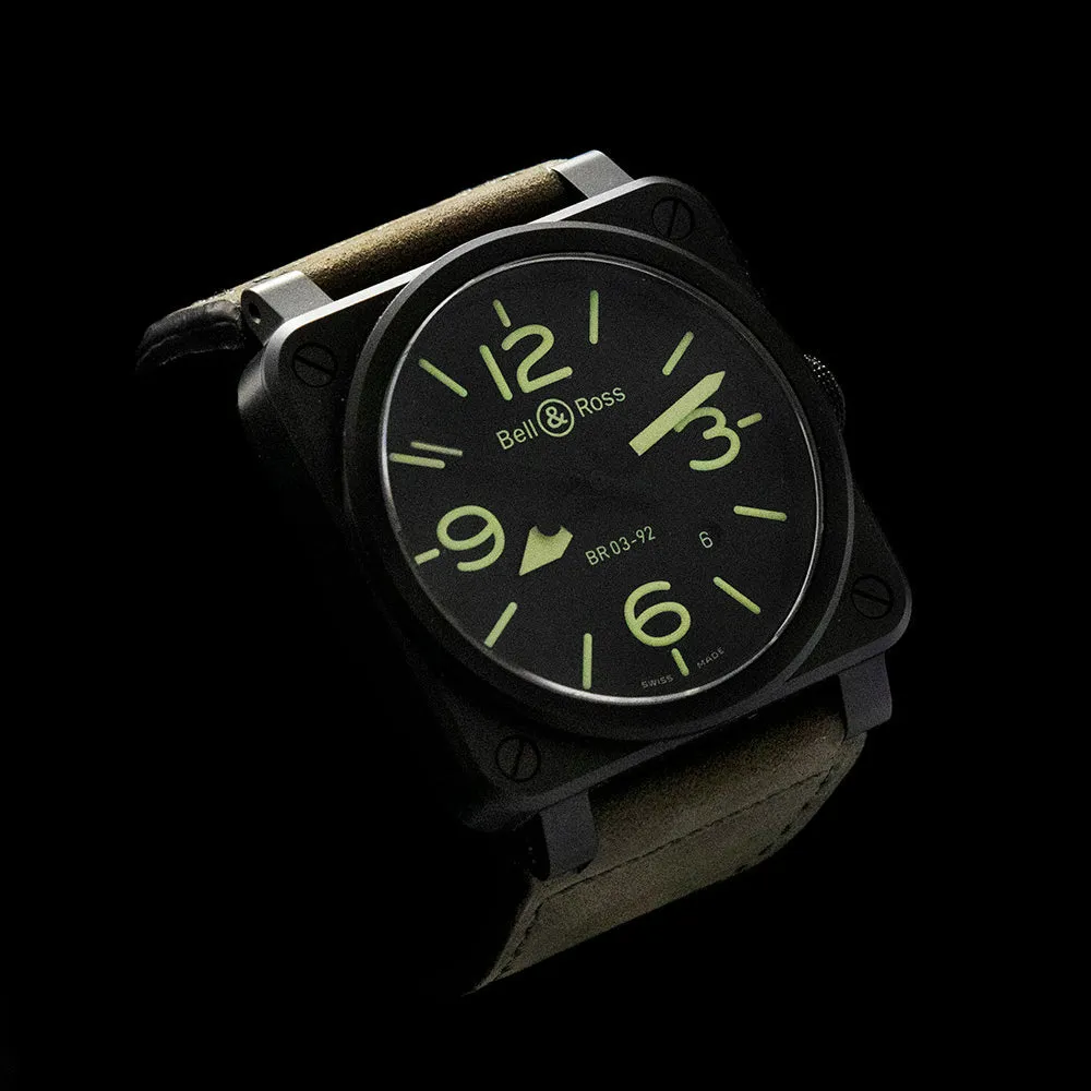 Bell and Ross - BR03-92 NightLume Ceramic