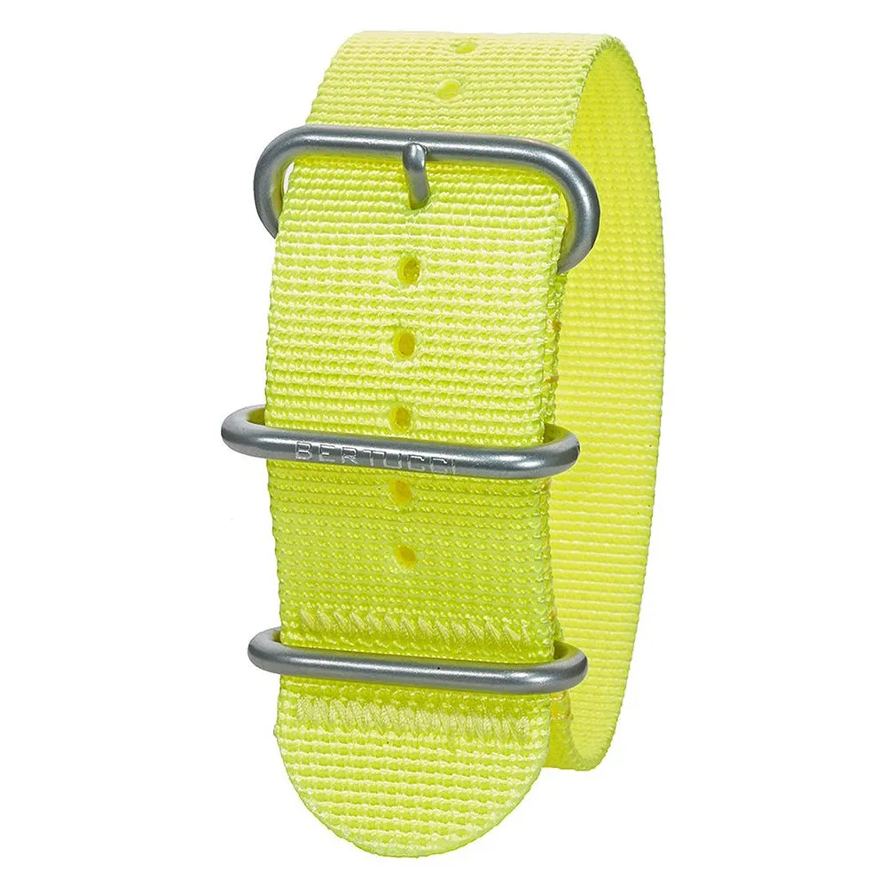 Bertucci DX3 High-Viz Nylon Yellow Watch Band - B-113