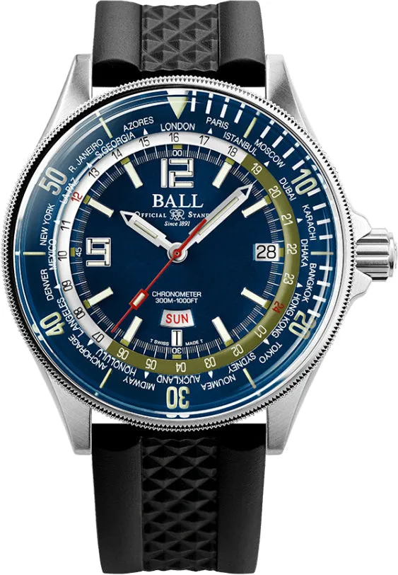 BL Watch Company Engineer Master II Diver WORSldtime Limited Edition