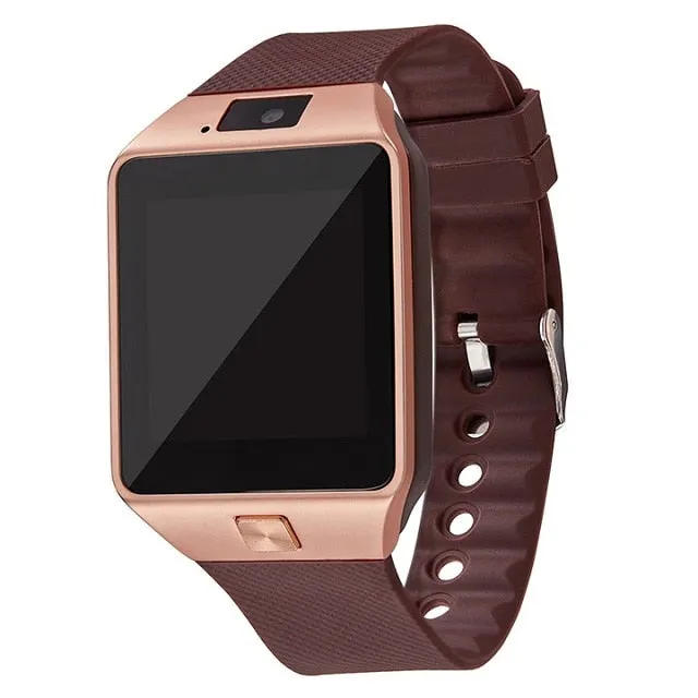 Bluetooth Smart Watch Wearable Wrist Phone Card For Iphone Samsung Android smartphone