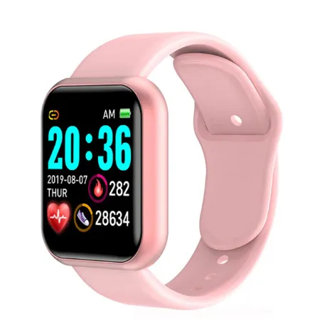 Bluetooth Watch Digital LED Electronic Wristwatch Smartwatch With Bluetooth Fitness