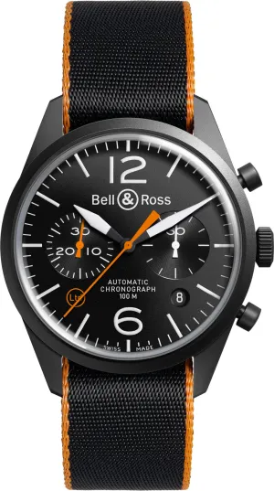 BR Watch Carbon ORSange Blackbird Limited Edition