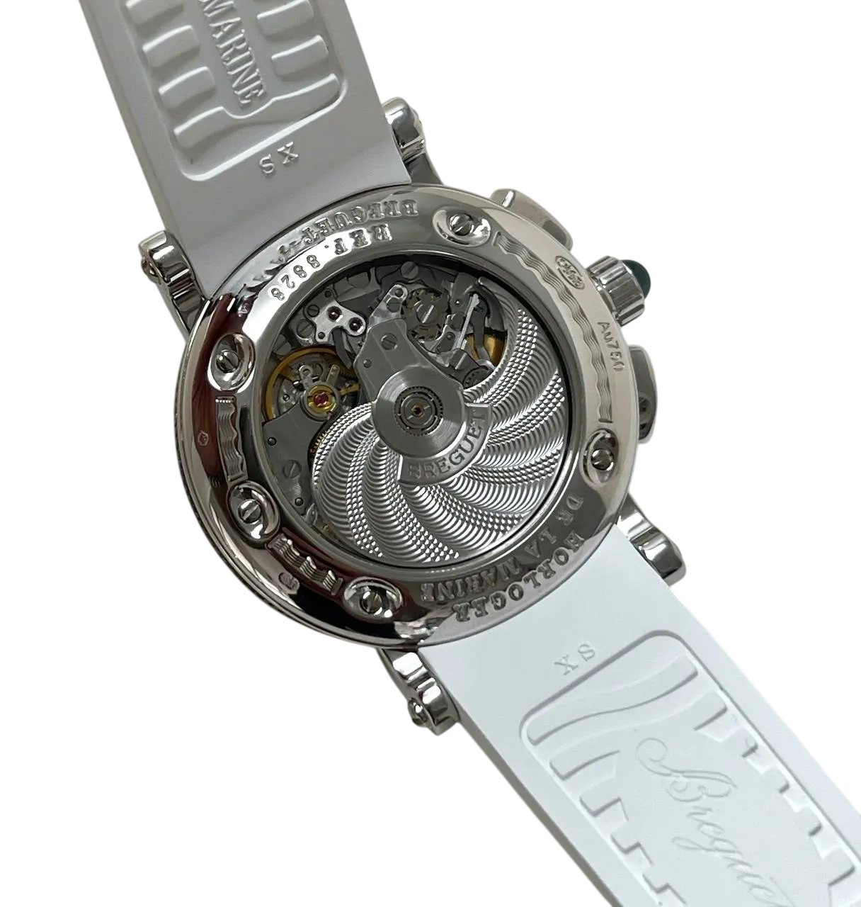Breguet Marine 18K White Gold & Diamonds Ladies Watch