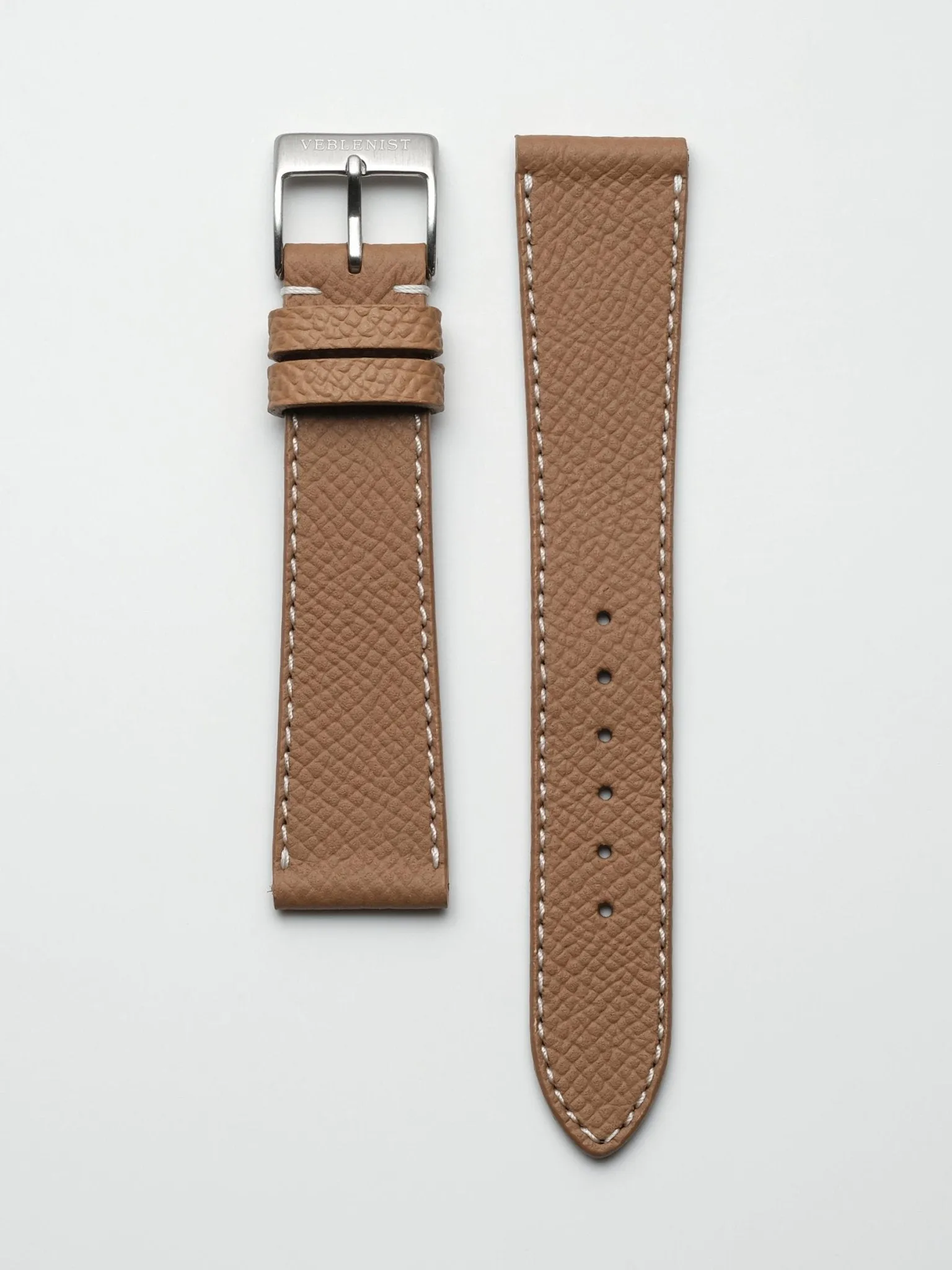Brown Textured Calfskin