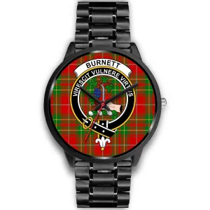 Burnett Ancient Clan Badge Tartan Black Watch