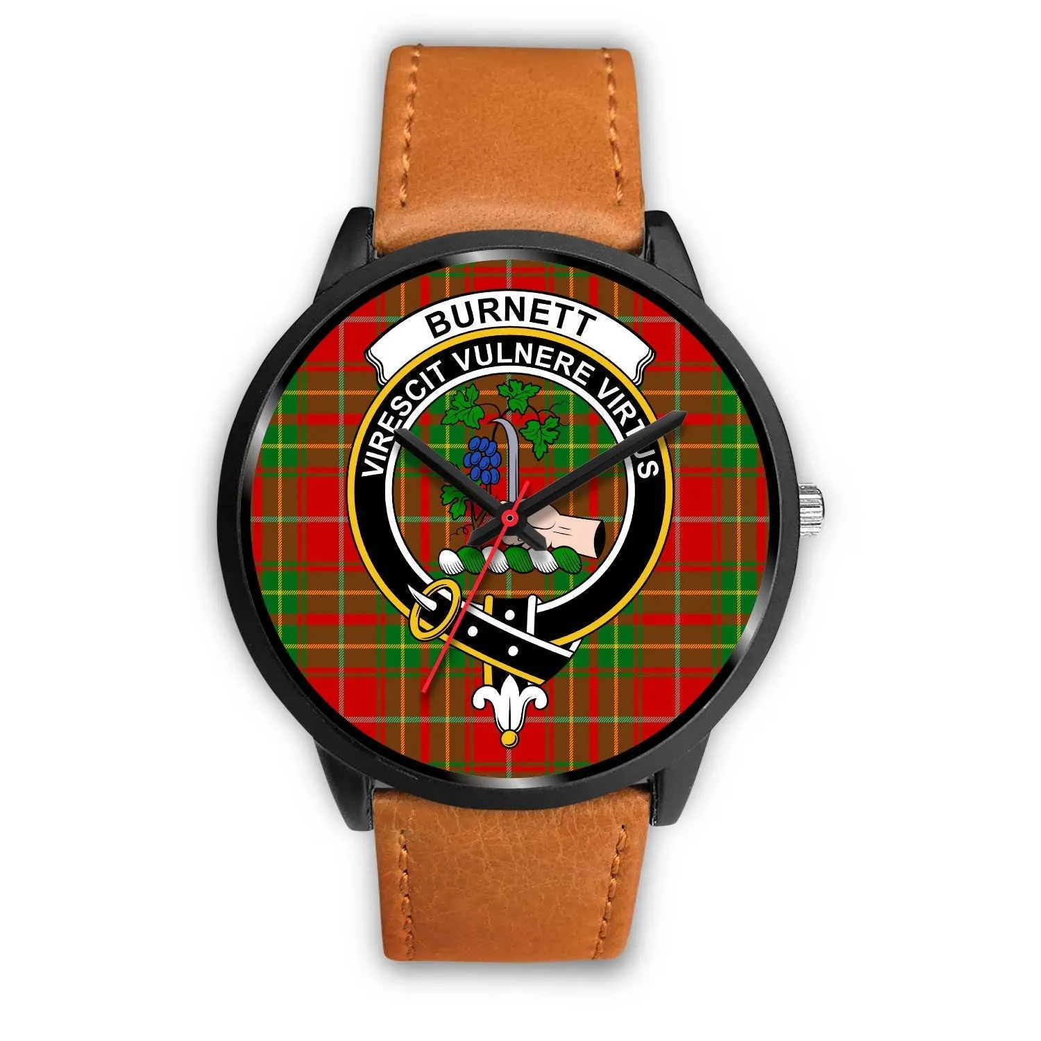Burnett Ancient Clan Badge Tartan Black Watch