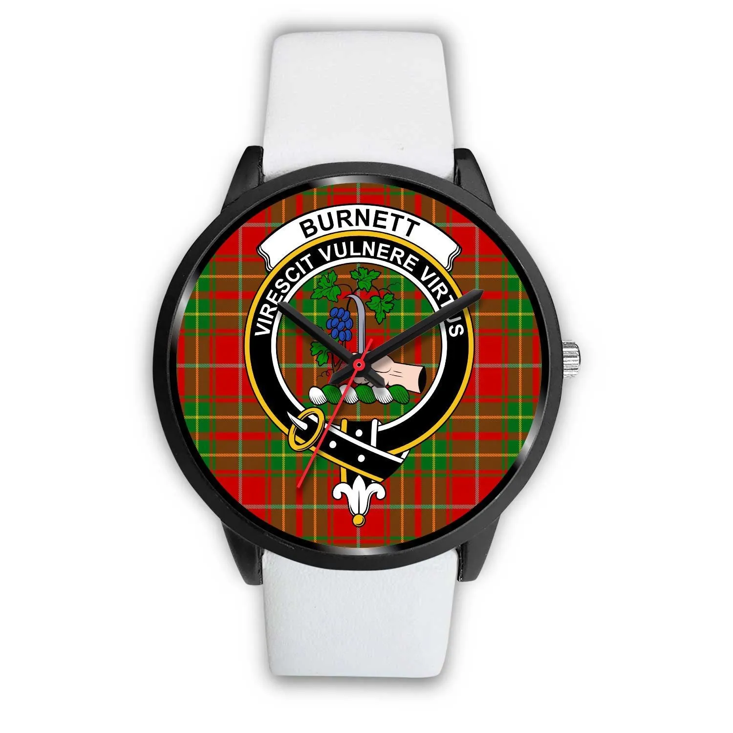 Burnett Ancient Clan Badge Tartan Black Watch