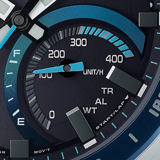 CASIO Edifice Blue and Black Quartz Men's Watch ECB-900DB-1BER
