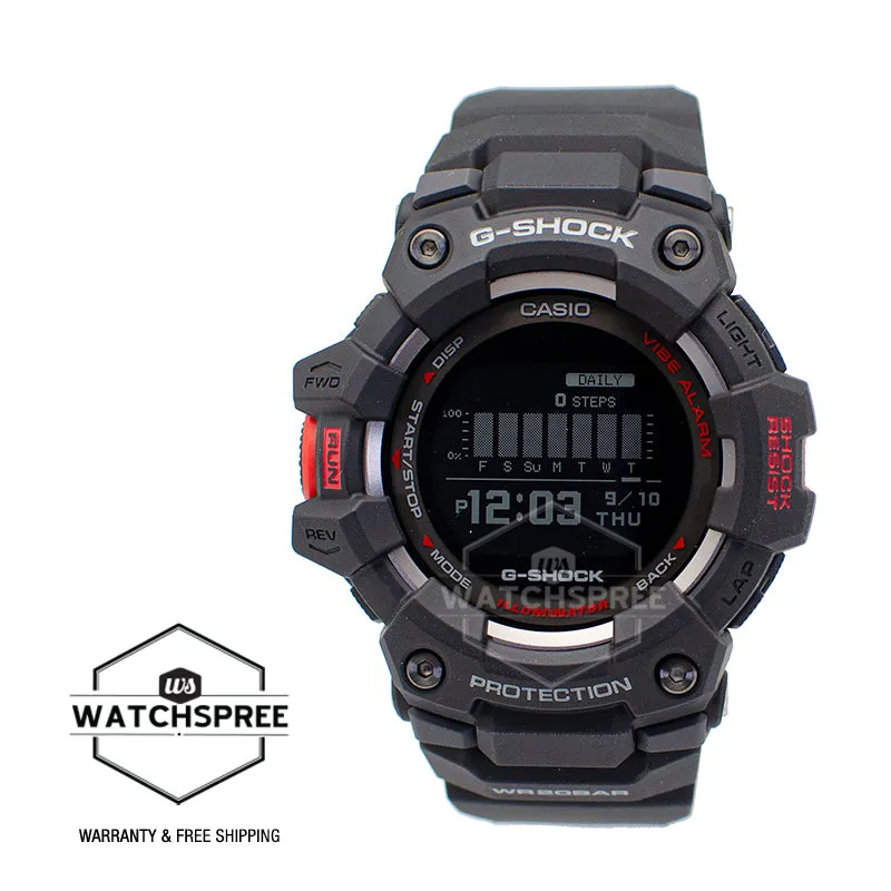 Casio G-Shock G-SQUAD Bluetooth’?????¶ôÇï¶ôǝ??’?????¶ôÇï¶ôǝ?’?????¶ôÇï¶ôíôÇïÇ?ÇîÇ??€õ’??ǯ¶ôÇû¶ô¶©Ç??€õ????? Black Resin Band Watch GBD100-1D GBD-100-1
