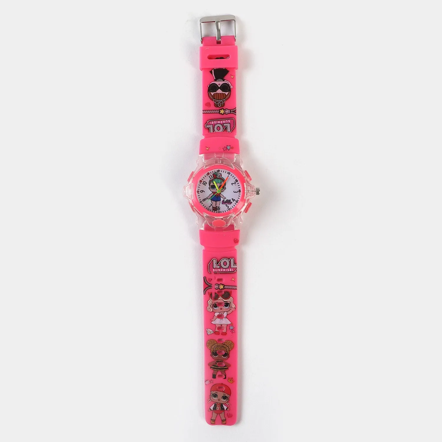 Character Wrist Watch Disco Light For Kids