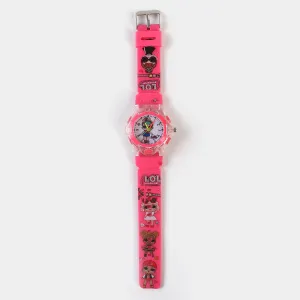 Character Wrist Watch Disco Light For Kids