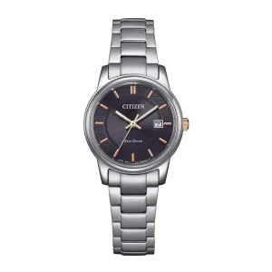 Citizen Ladies Eco-Drive Black Dial Dress Watch