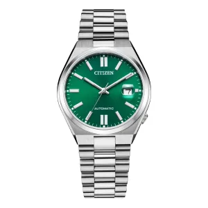 Citizen Tsuyosa Green and Silver Automatic Watch NJ0150-81X
