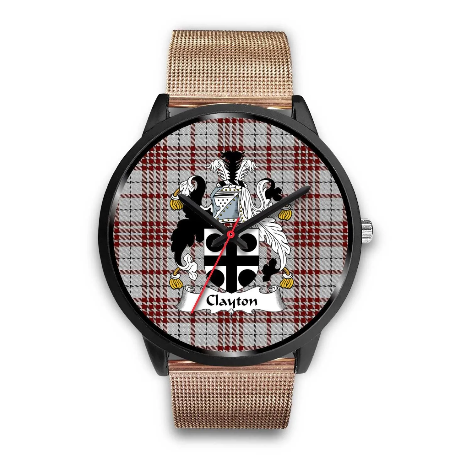 Clayton Clan Badge Tartan Black Watch