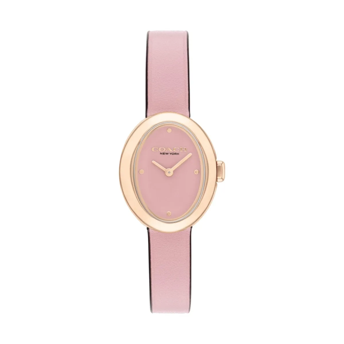 Coach Sammy with 22MM Pink Dial and Leather Strap. 14504423