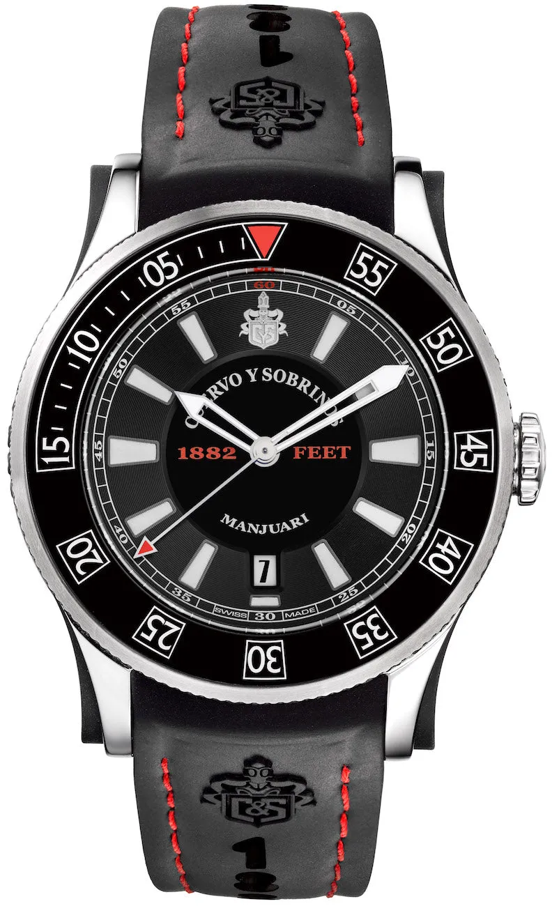 Cuervo y Sobrinos Watch Robusto Diving