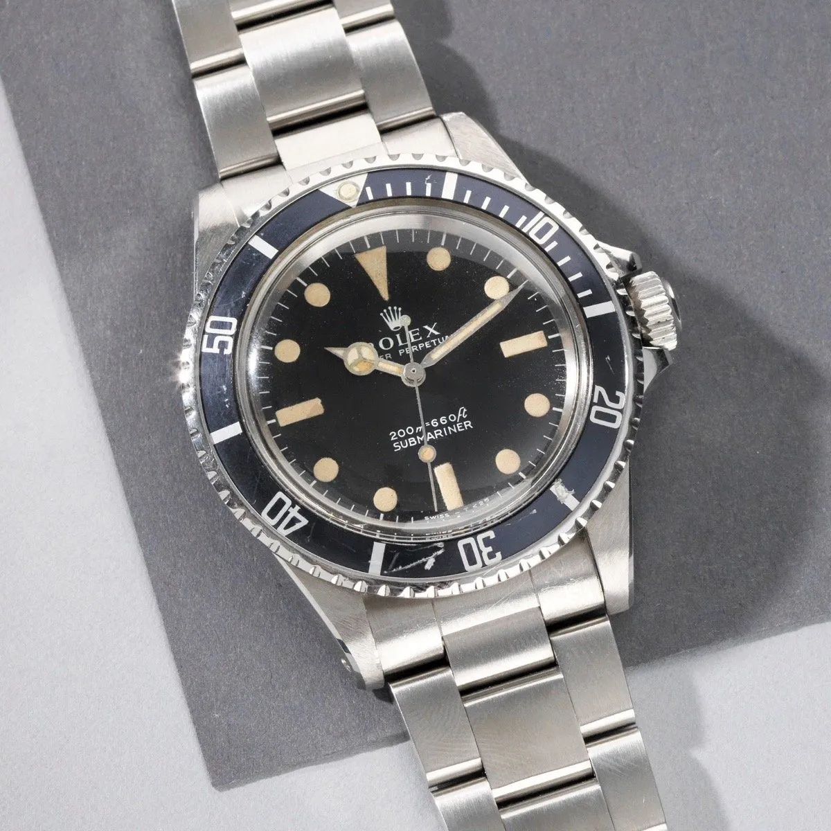 Curated Rolex Submariner Meters First Matte Dial 5513