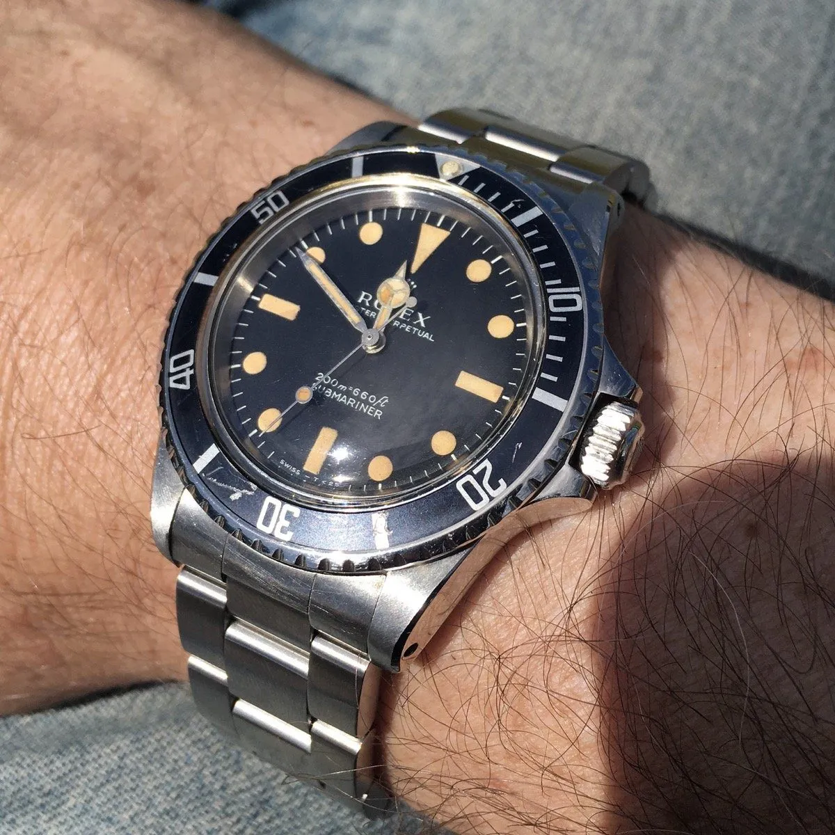 Curated Rolex Submariner Meters First Matte Dial 5513