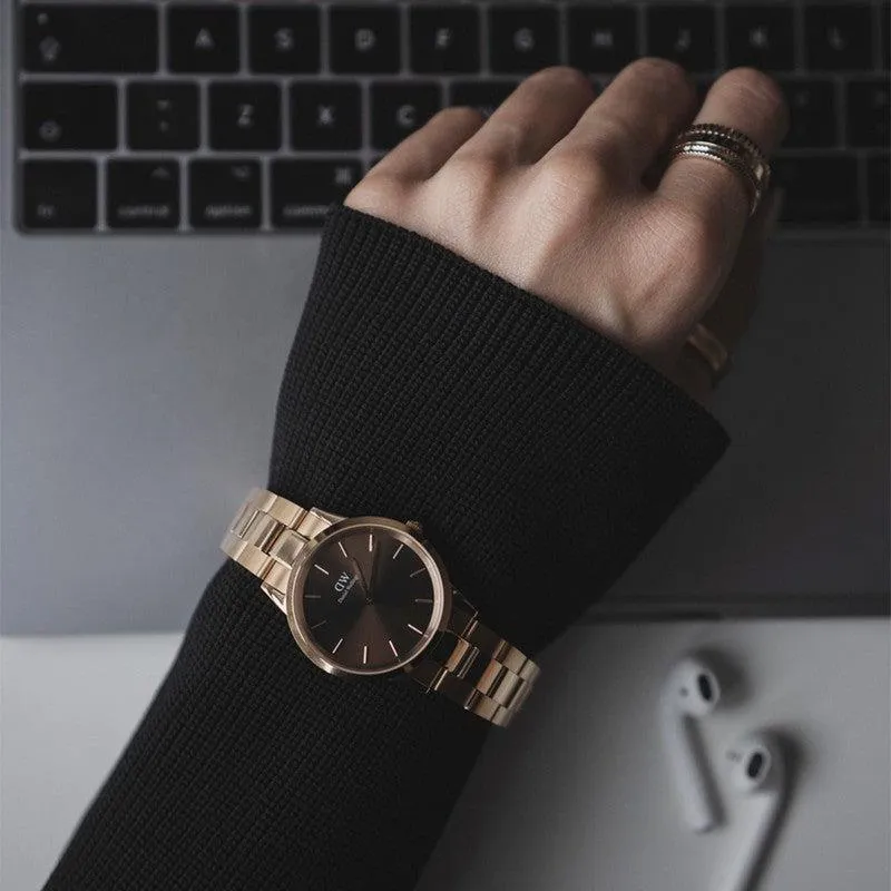 Daniel Wellington Iconic Link Amber Watch 40mm