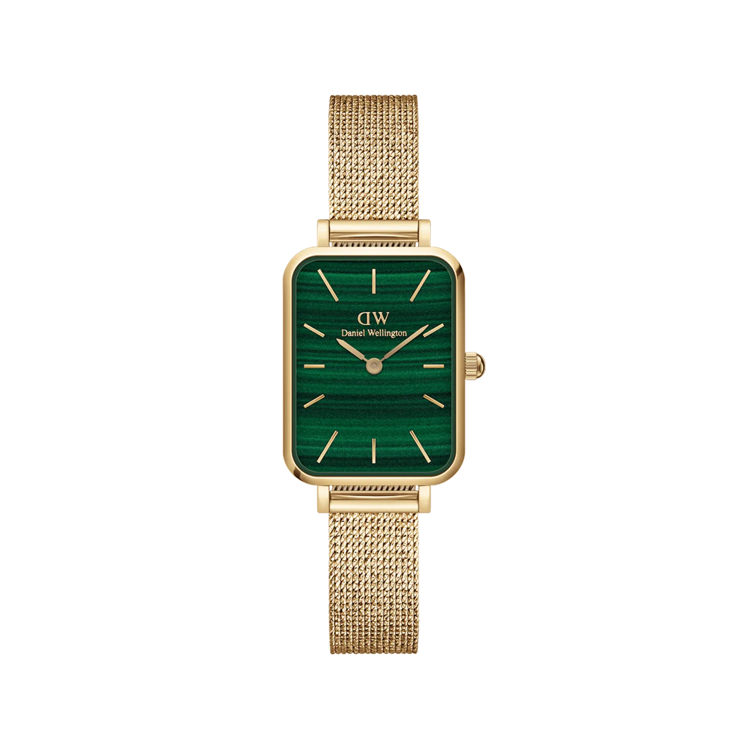 Daniel Wellington Quadro 20X26 Pressed Evergold Green Watch