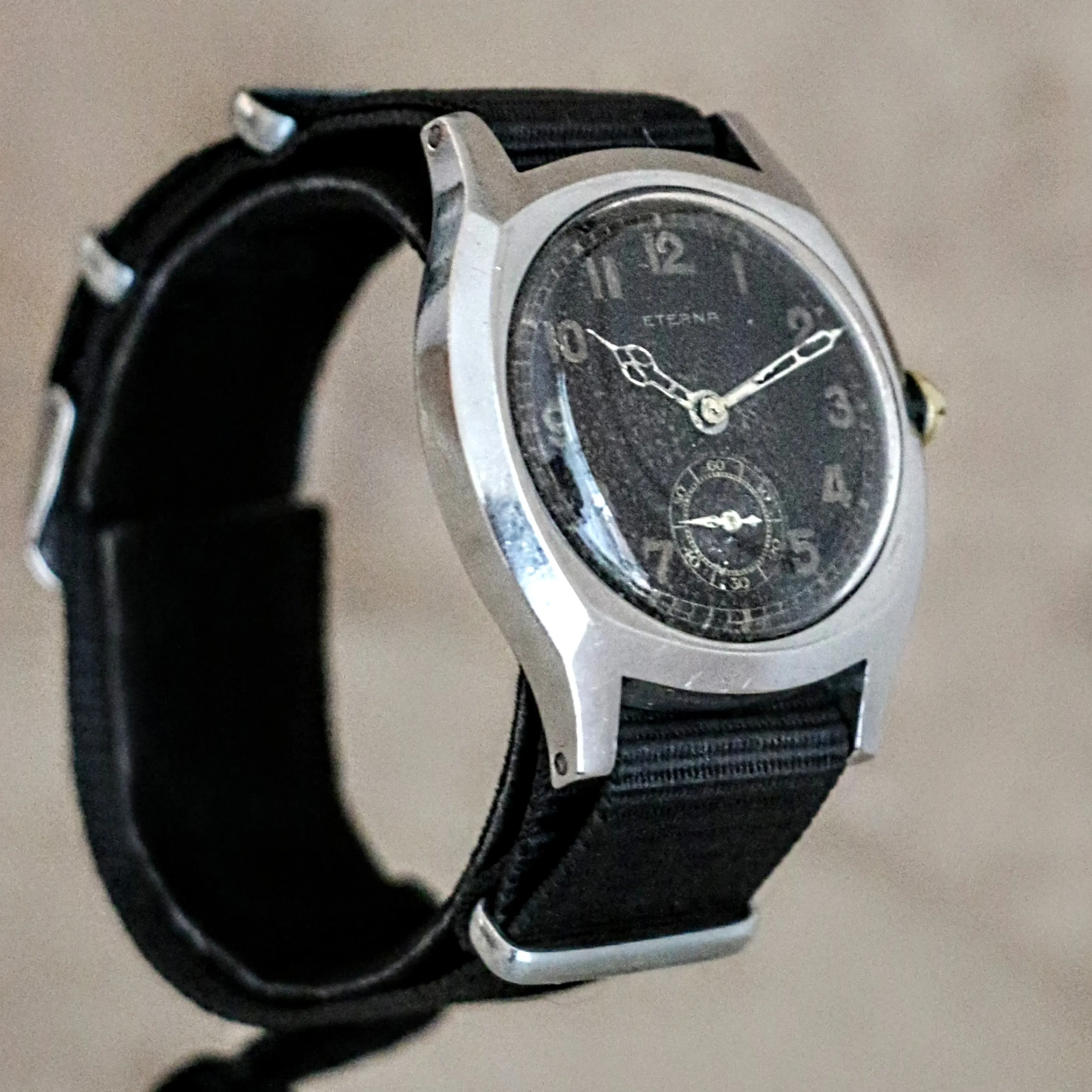 ETERNA Majetek Vojenske Spravy Watch Pilot’s Wristwatch Czech Air Force WWII - Cal. 520 3 ADJ
