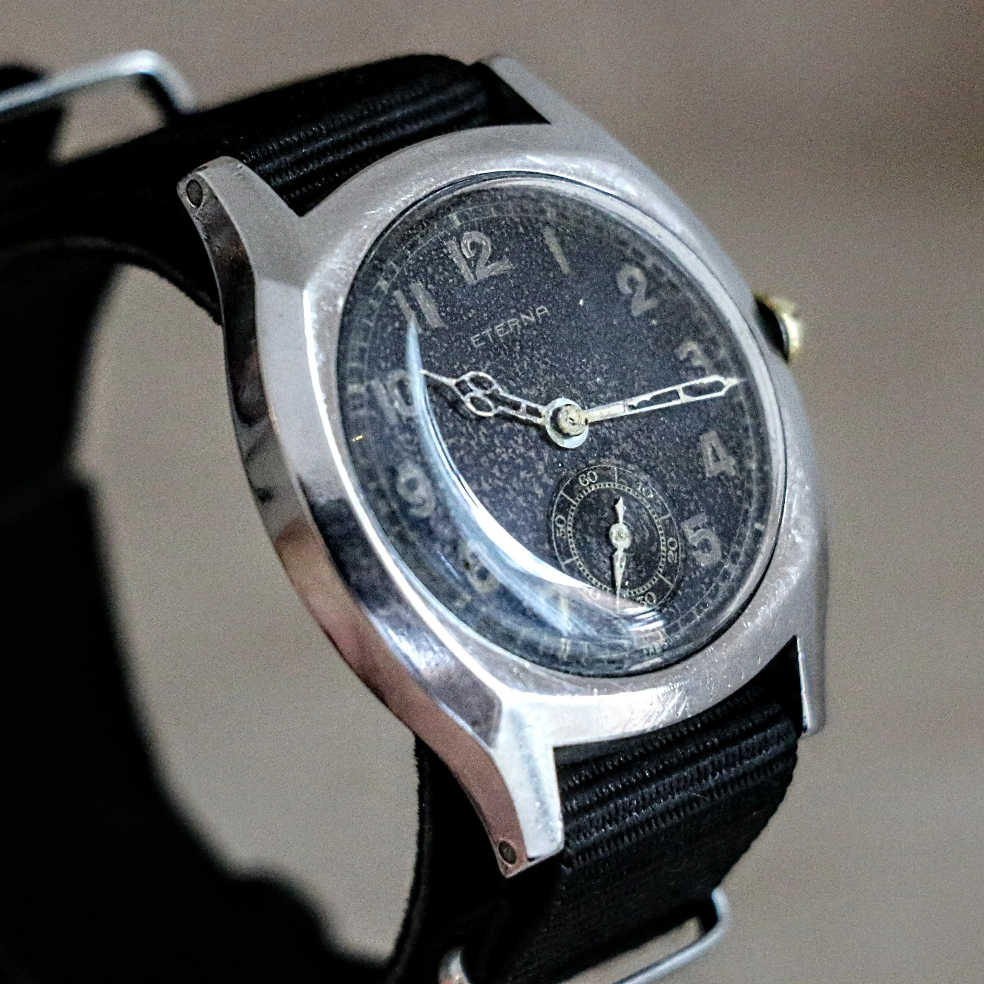 ETERNA Majetek Vojenske Spravy Watch Pilot’s Wristwatch Czech Air Force WWII - Cal. 520 3 ADJ