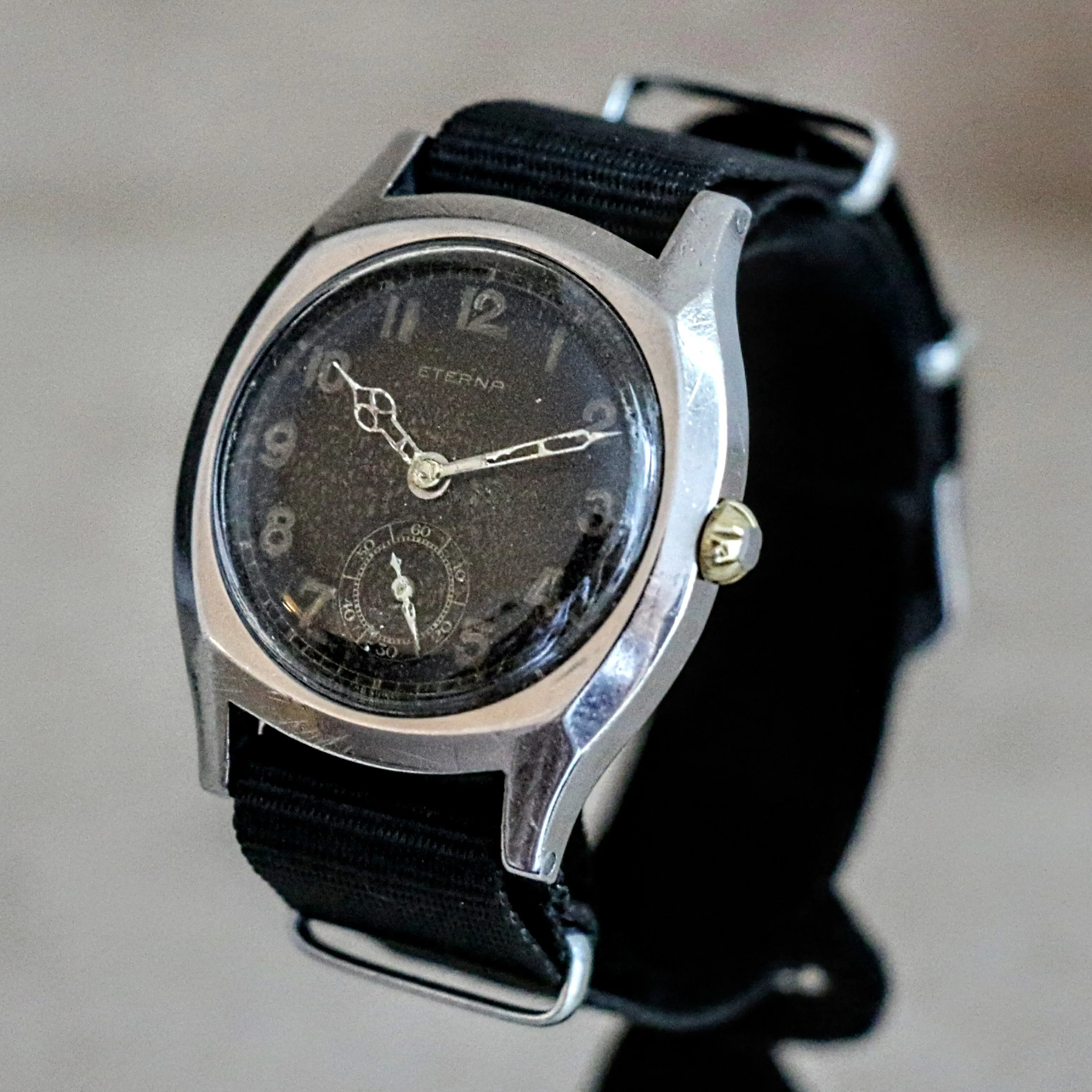 ETERNA Majetek Vojenske Spravy Watch Pilot’s Wristwatch Czech Air Force WWII - Cal. 520 3 ADJ