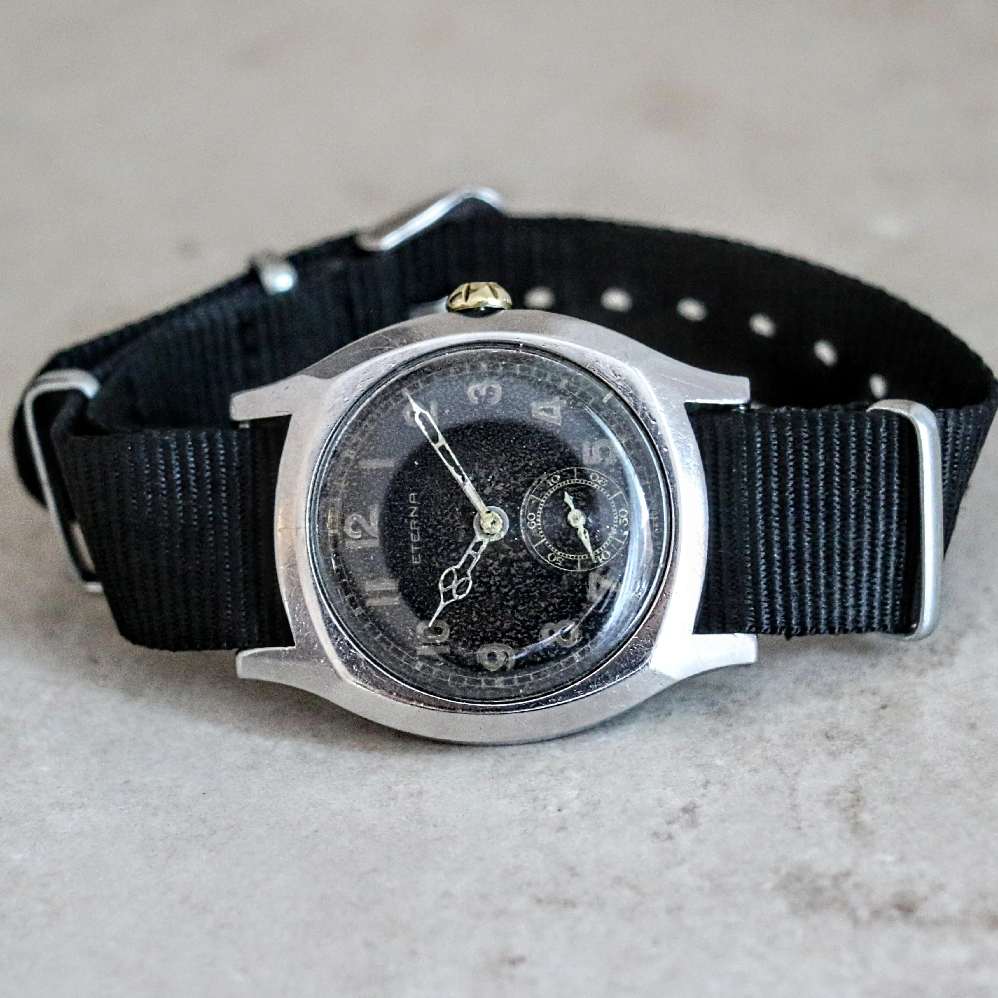 ETERNA Majetek Vojenske Spravy Watch Pilot’s Wristwatch Czech Air Force WWII - Cal. 520 3 ADJ